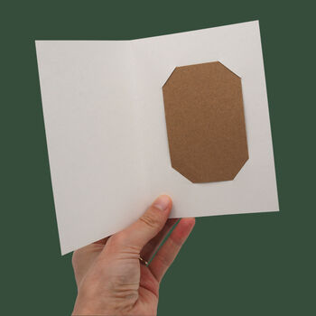 Reusable Eco Friendly Christmas Squirrel Card Blank Inside Or Optional Handwritten Message, 3 of 7