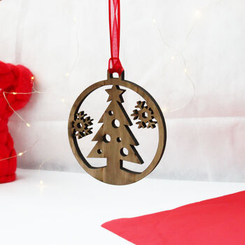 Cut Out Christmas Tree Ornament, 6 of 8