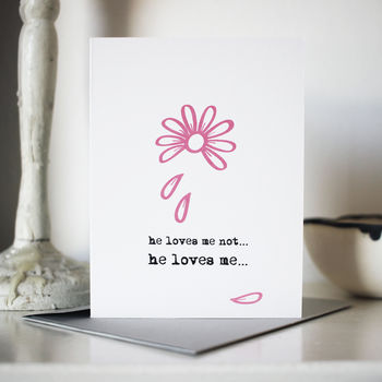 'He Loves Me' Petite Card, 2 of 3