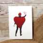 Write A Love Letter Greeting Card, thumbnail 1 of 3