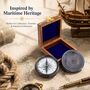 Personalised 100 Year Gunmetal Calendar Compass, thumbnail 9 of 12