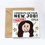 Personalised Traitor New Job Card, thumbnail 1 of 3