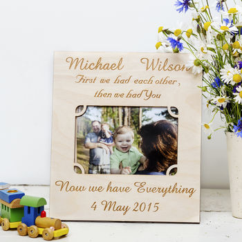 New Baby Personalised Photo Frames, 2 of 3