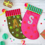 Personalised Bright Christmas Stocking, thumbnail 5 of 7