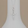 Personalised Sterling Silver Mini Crucifix Necklace, thumbnail 5 of 6