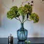 Lime Green Silk Hydrangea Bouquet, thumbnail 1 of 3