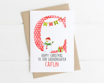 Personalised Children's Christmas Card, 6 of 6