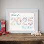 Personalised 'Class Of 2025' Teacher Print, thumbnail 1 of 5