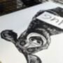 Bear Hug Screenprint, thumbnail 5 of 5