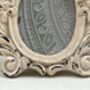 Angel 5x3.5 Inch Oval Photo Frame Distressed Off White Gift, thumbnail 4 of 10
