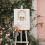 Wedding Welcome Sign With Crest, thumbnail 3 of 9