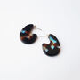 Coral Mini Teardrop Earrings, thumbnail 3 of 6