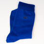Royal Blue Wedding Tie Set And Socks Groomsmen Gift, thumbnail 5 of 8