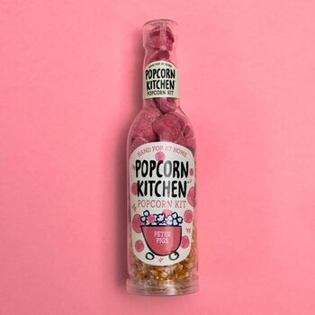 Strawberry Peter Pigs Pop At Home Popcorn Kit, 480g, 2 of 3