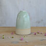 Handmade Stone Medium Ceramic Vase, thumbnail 6 of 9