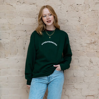 Overthinking Embroidered Sweatshirt, 4 of 4