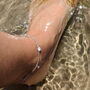 Sterling Silver Mini Charm Anklet, thumbnail 3 of 9