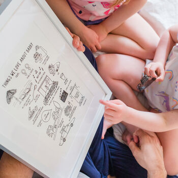 Things We Love About Daddy, Unframed, 3 of 9
