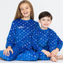 Children's Personalised Christmas Snowflake Pyjamas, thumbnail 2 of 10