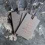For Once You Deserve This Foil Gift Tags, thumbnail 2 of 6