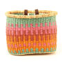 Colourful Handcrafted Bike Basket, thumbnail 7 of 10