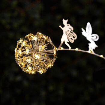 Dandelion Fairy Stake Light Garden Ornament Warm White, 2 of 11