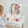 Eco Friendly Children's Dressing Table And Stool, thumbnail 6 of 7