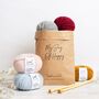 Beginners Mittens Knitting Kit, thumbnail 10 of 10