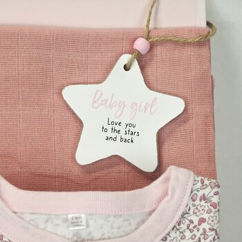 Little Mouse New Baby Girl Gift Set Hamper, 4 of 7