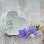 Bluebell Heart Shaped Cookware Bowl, thumbnail 1 of 2