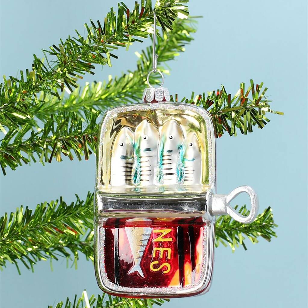 sardine christmas ornament