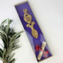 Engraved Love You Welsh Love Spoon, thumbnail 3 of 3