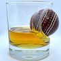 Personalised Cricket Ball Whisky Glass, thumbnail 4 of 5