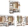 Open Wardrobe Clothes Rack With Shelves, thumbnail 5 of 5