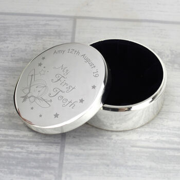 1st Tooth Fairy Personalised Trinket Box, 4 of 5