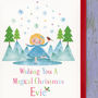First Christmas Or Any Age Fancy Dress Christmas Card, thumbnail 7 of 8