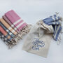 Personalised Cotton Hand Towels, Christmas Gift For Her, thumbnail 5 of 12