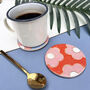 Retro Floral Coaster, thumbnail 6 of 6