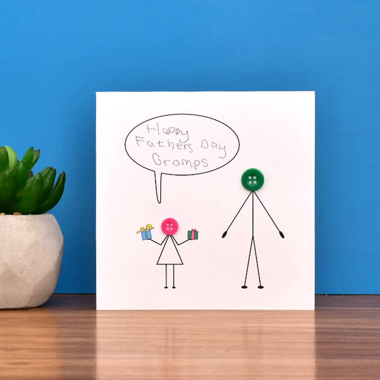 add your own message grandad card by mrs l cards | notonthehighstreet.com