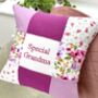 Special Grandma Cushion   Pink And Purple, thumbnail 2 of 7