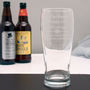 Personalised 50th Birthday Pint Glass In Box, thumbnail 2 of 6