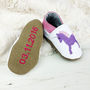 Personalised Unicorn And Narwhal Baby Shoes, thumbnail 3 of 7