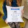 Personalised Cushion Gift For Men, thumbnail 3 of 10