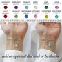 21st Birthday Bracelet For Her, Two Hearts Bracelet, Sterling Silver Personalised Gift, thumbnail 3 of 8