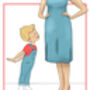 Personalised Vintage Style Print For Mum, Unframed, thumbnail 4 of 7