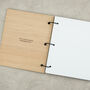 Personalised Wooden Cookbook For Her, thumbnail 5 of 6