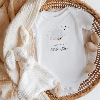 Stepdad’s Little Star Father’s Day Outfit Gift, 11 of 11