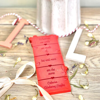 Wuthering Heights Quote Wax Melt Bar, 2 of 4