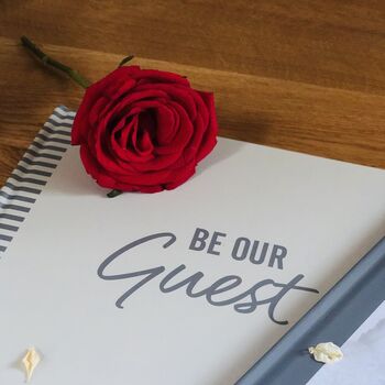 'Be Our Guest' Wedding Guest Book, 8 of 12