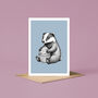 Badger Birthday Card, thumbnail 2 of 6